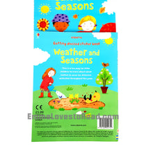 Load image into Gallery viewer, Usborne Getting Dressed Sticker Book: Weather and Seasons
