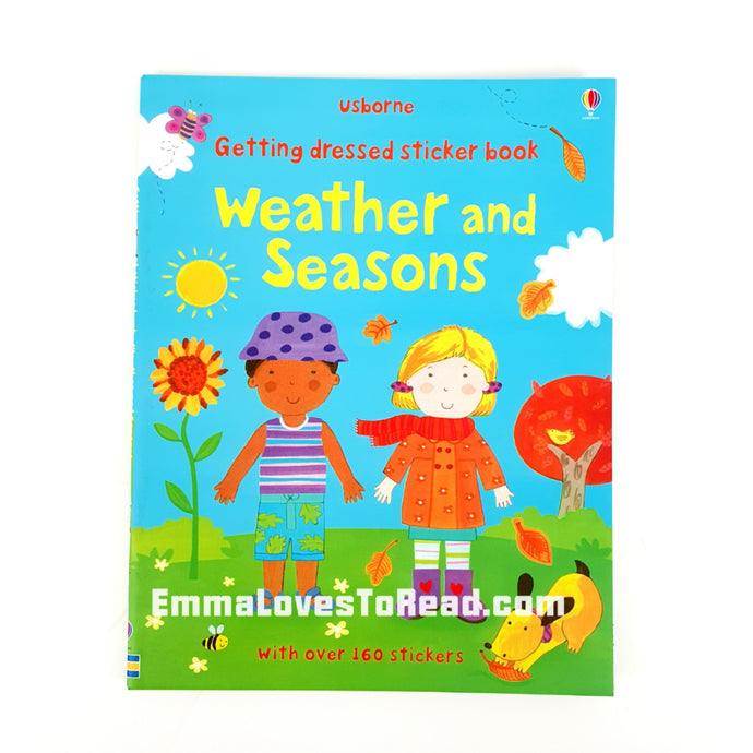 Usborne Getting Dressed Sticker Book: Weather and Seasons