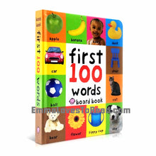 Load image into Gallery viewer, First 100 Words Board Book by Priddy Baby
