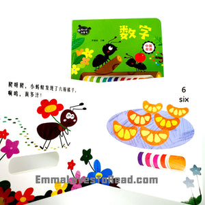 Bilingual Chinese English Interactive Board Books 脑洞大开创意书