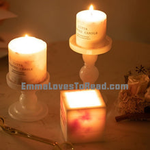 Load image into Gallery viewer, Handmade Flower Petal Soy Wax Candle
