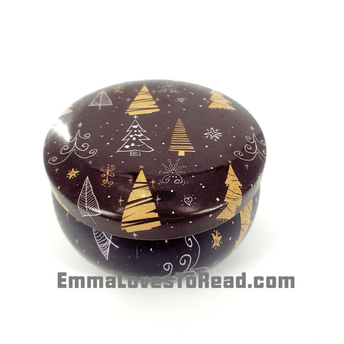 Essential Oil Infused Soy Wax Aromatic Candle - Christmas Metal Tin