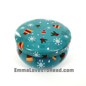 Essential Oil Infused Soy Wax Aromatic Candle - Christmas Metal Tin