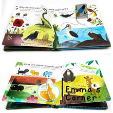 Load image into Gallery viewer, Usborne Lift-the-Flap First Questions and Answers: How Do Animals Talk? Board Book
