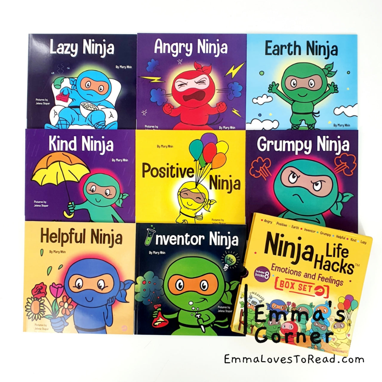 Angry Ninja Minis Cardstock Cutout - Ninja Life Hacks Stand Out 9W x 17H