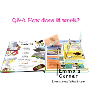 Usborne Lift-The-Flap Questions and Answers about How does it work? Board Book