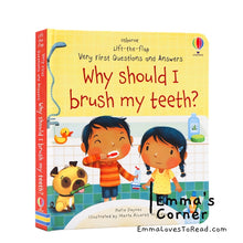 Load image into Gallery viewer, Usborne Lift-The-Flap Very First Questions &amp; Answers : Why Should I Brush My Teeth?
