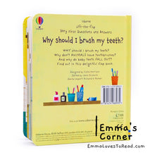 Load image into Gallery viewer, Usborne Lift-The-Flap Very First Questions &amp; Answers : Why Should I Brush My Teeth?
