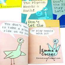 Load image into Gallery viewer, Don&#39;t Let the Pigeon Drive the Bus! Series by Mo Willems (7 books)
