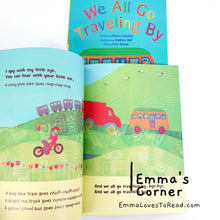 Load image into Gallery viewer, Barefoot Sing-along Book: We All Go Traveling By by Sheena Roberts PB
