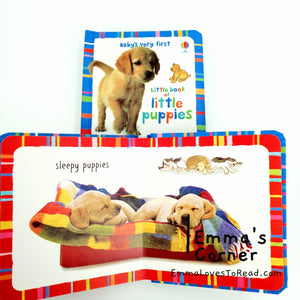 Usborne Baby's Very First Little Book of Little Puppies Board Book