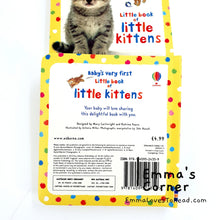 Load image into Gallery viewer, Usborne Baby&#39;s Very First Little Book of Little Kittens Board Book
