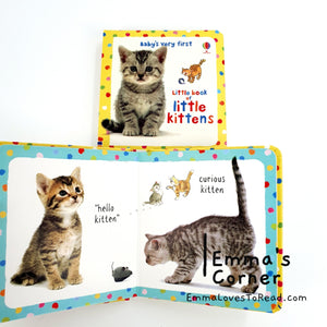 Usborne Baby's Very First Little Book of Little Kittens Board Book