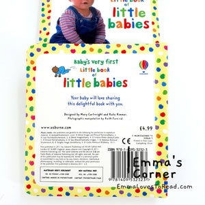 Usborne Baby's Very First Little Book of Little Babies Board Book