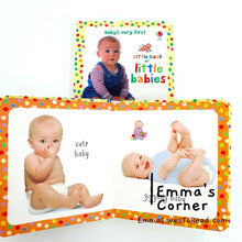 Load image into Gallery viewer, Usborne Baby&#39;s Very First Little Book of Little Babies Board Book
