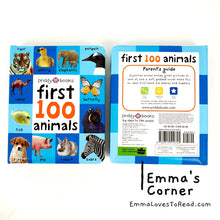 Load image into Gallery viewer, First 100 Animals Padded Board Book by Priddy Baby
