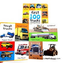 Load image into Gallery viewer, First 100 Trucks Padded Board Book by Priddy Baby
