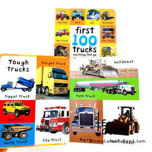 First 100 Trucks Padded Board Book by Priddy Baby