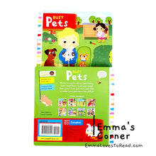 Load image into Gallery viewer, Campbell Busy Book: Busy Pets Interactive Board Book
