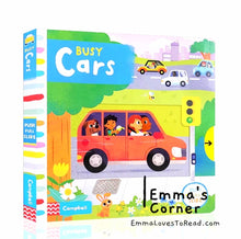 Load image into Gallery viewer, Campbell Busy Book: Busy Cars Interactive Board Book
