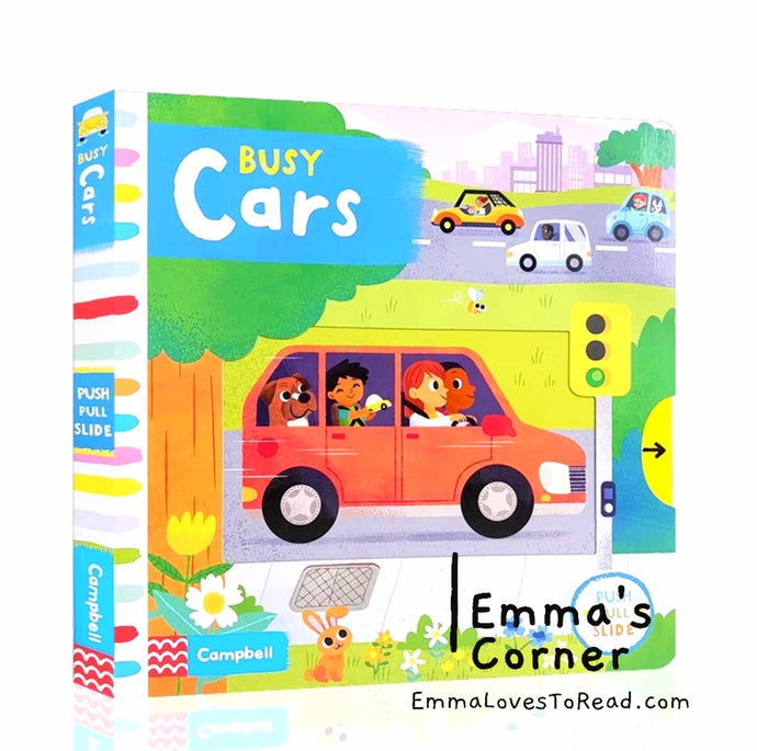 Campbell Busy Book: Busy Cars Interactive Board Book