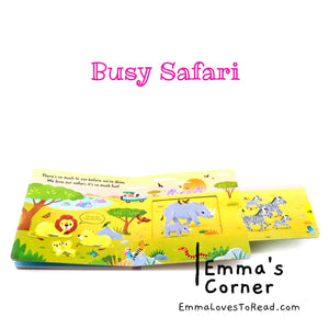 Campbell Busy Book: Busy Safari Interactive Board Book