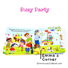 Load image into Gallery viewer, Campbell Busy Book: Busy Party Interactive Board Book
