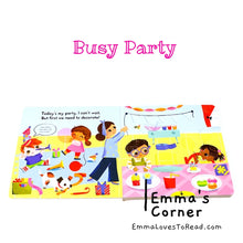 Load image into Gallery viewer, Campbell Busy Book: Busy Party Interactive Board Book
