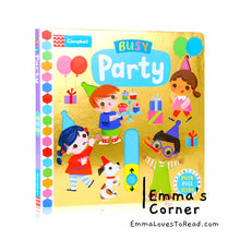 Load image into Gallery viewer, Campbell Busy Book: Busy Party Interactive Board Book
