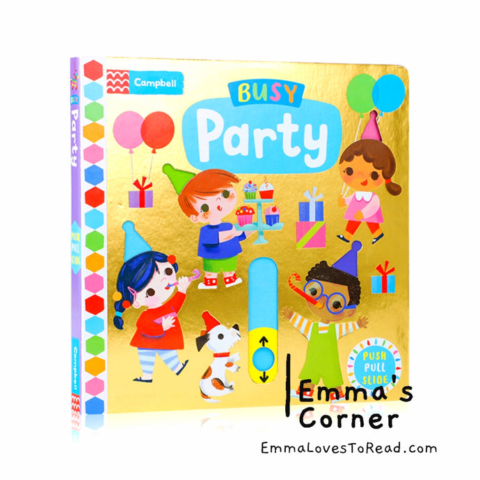 Campbell Busy Book: Busy Party Interactive Board Book