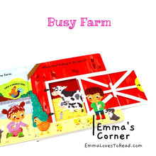 Load image into Gallery viewer, Campbell Busy Book: Busy Farm Interactive Board Book
