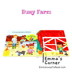 Campbell Busy Book: Busy Farm Interactive Board Book