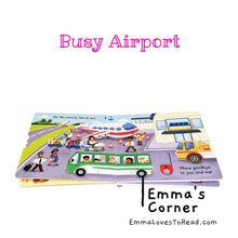 Load image into Gallery viewer, Campbell Busy Book: Busy Airport Interactive Board Book
