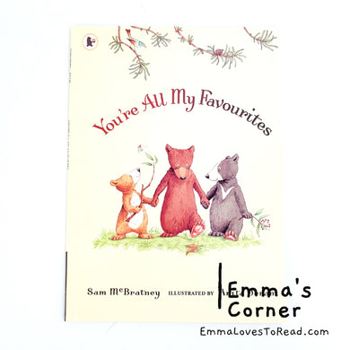 You're All My Favorites Plush & Book Sam McBratney Kohl&