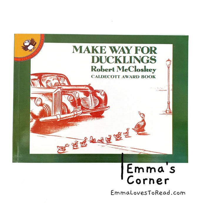 Make Way for Ducklings by Robert McCloskey Children Picture Book PB