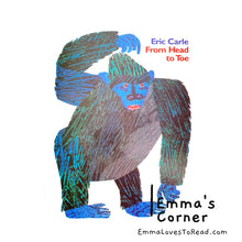 Load image into Gallery viewer, *Paperback* From Head to Toe by Eric Carle PB
