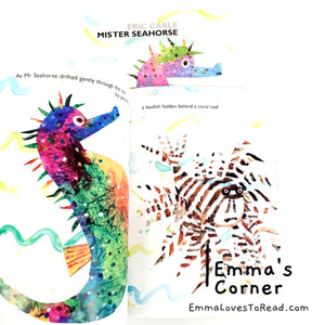 Mister Seahorse by Eric Carle PB