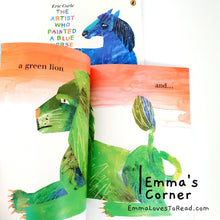 Load image into Gallery viewer, The Artist who Painted a Blue Horse by Eric Carle PB
