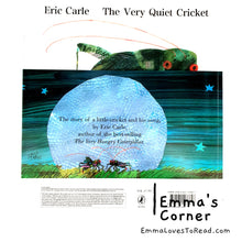 Load image into Gallery viewer, The Very Quiet Cricket by Eric Carle PB
