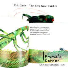 Load image into Gallery viewer, The Very Quiet Cricket by Eric Carle PB
