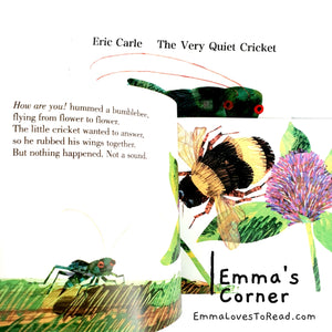 The Very Quiet Cricket by Eric Carle PB