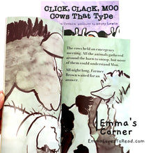 Load image into Gallery viewer, Click, Clack, Moo Cows that Type by Doreen Cronin PB
