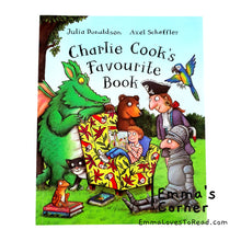 Load image into Gallery viewer, Charlie Cook&#39;s Favorite Book by Julia Donaldson and Axel Scheffler PB
