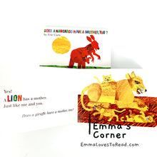 Load image into Gallery viewer, *Board Book* Does Kangaroo Have a Mother Too? Board Book by Eric Carle
