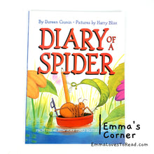 Load image into Gallery viewer, Diary of a Spider by Doreen Cronin PB
