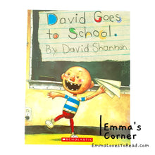 Load image into Gallery viewer, David Goes to School by David Shannon PB
