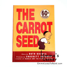 Load image into Gallery viewer, The Carrot Seed by Ruth Krauss PB
