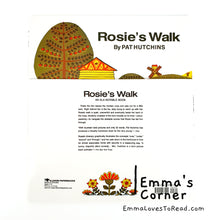 Load image into Gallery viewer, Rosie&#39;s Walk by Pat Hutchins PB
