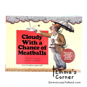 Cloudy with a Chance of Meatballs by Judi Barrett PB