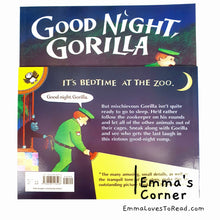 Load image into Gallery viewer, Good Night, Gorilla by Peggy Rathmann Children Picture Book PB
